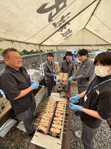 【地域貢献】三郷市「彦成フェスティバル」の運営サポートに赴きました｜松井産業の街だより