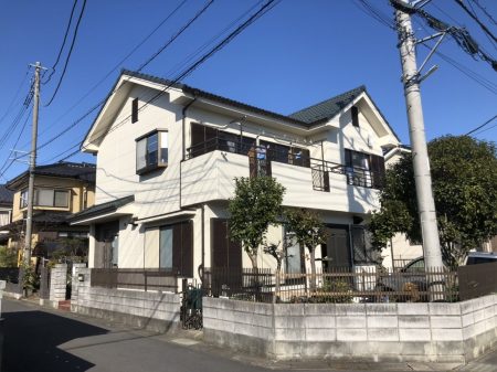 【埼玉県吉川市】S様邸外壁屋根塗装工事は完了しました。 画像