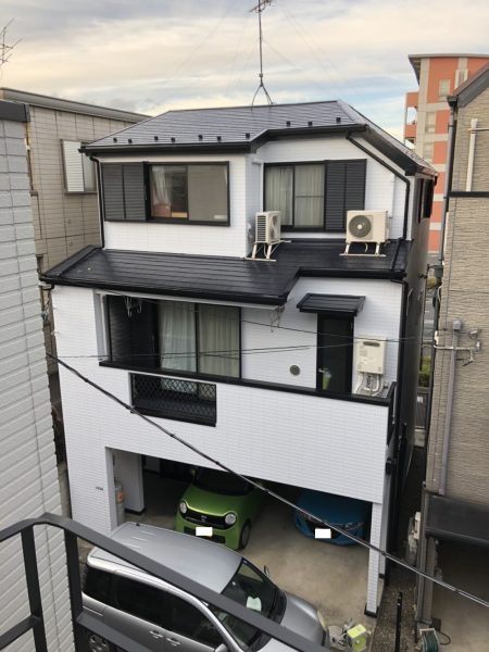 【東京都足立区】N様邸外壁屋根塗装工事は完了しました。 画像