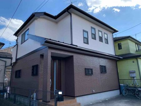 【埼玉県北葛飾郡松伏町】A様邸外壁屋根塗装工事は完了しました。 画像