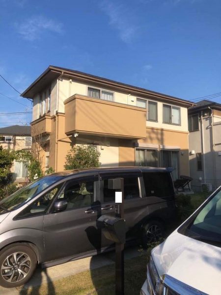 【埼玉県三郷市】Y様邸外壁屋根塗装工事 日本ペイント パーフェクトトップ 画像