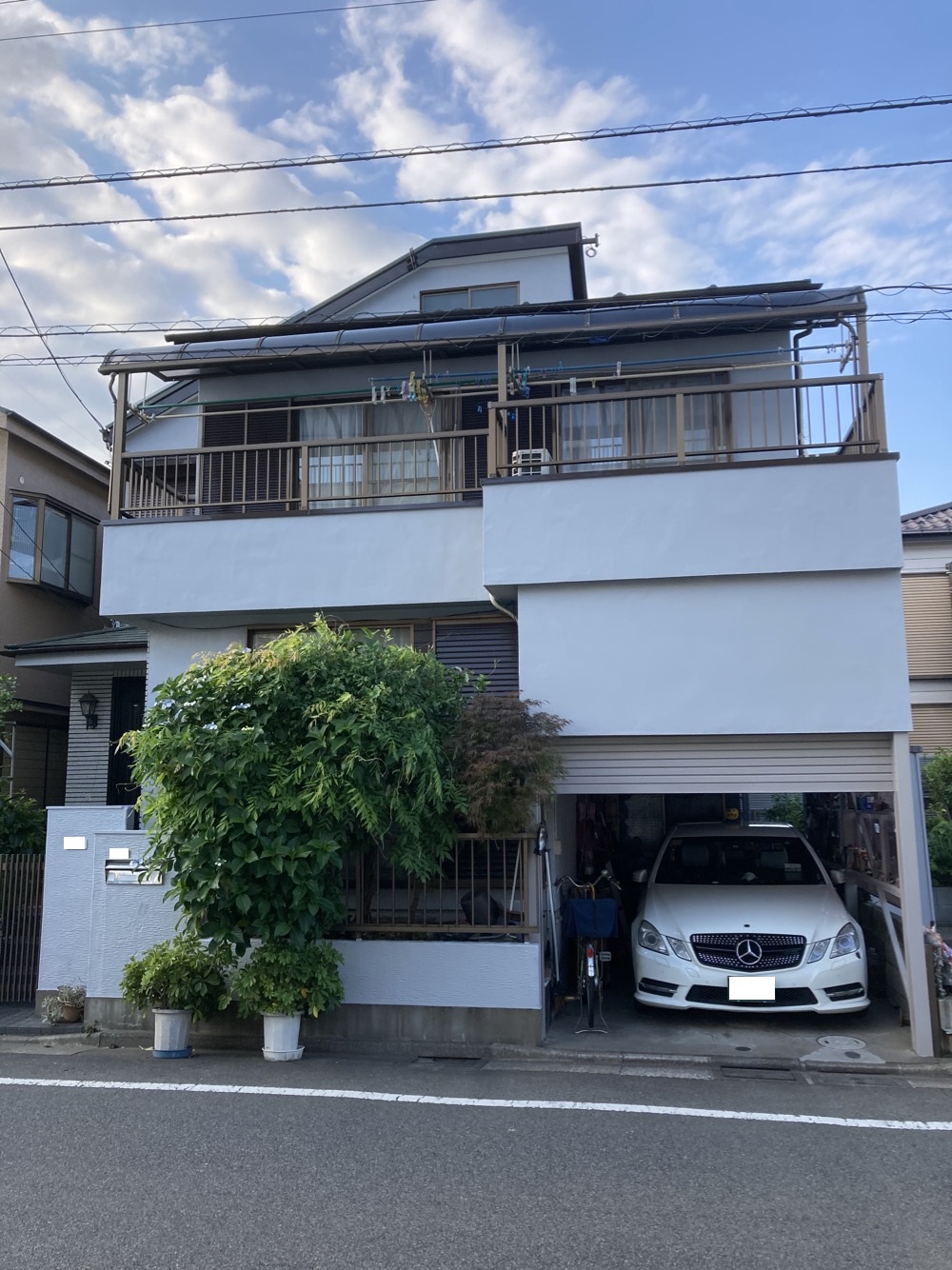 【東京都足立区】T様邸外壁屋根塗装工事が完了しました。日本ペイント 水性サーモアイウォールsi 画像