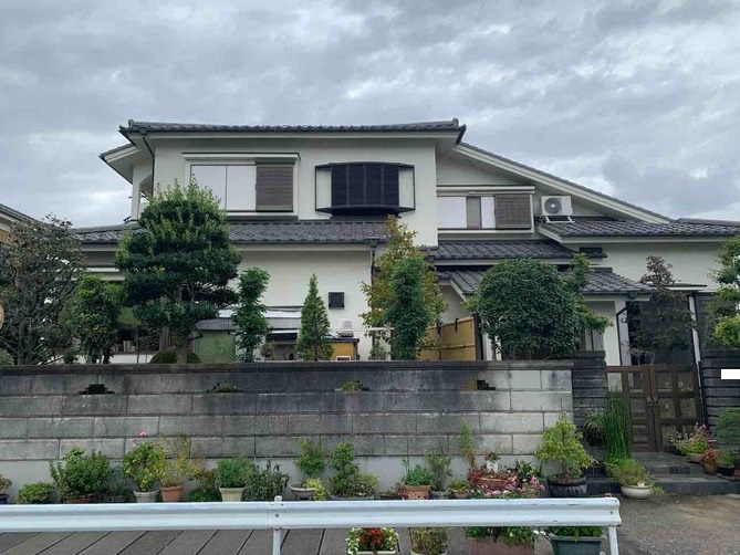 【埼玉県三郷市】O様邸外壁塗装屋根改修工事が完了しました。関西ペイント アレスダイナミックTOP 画像