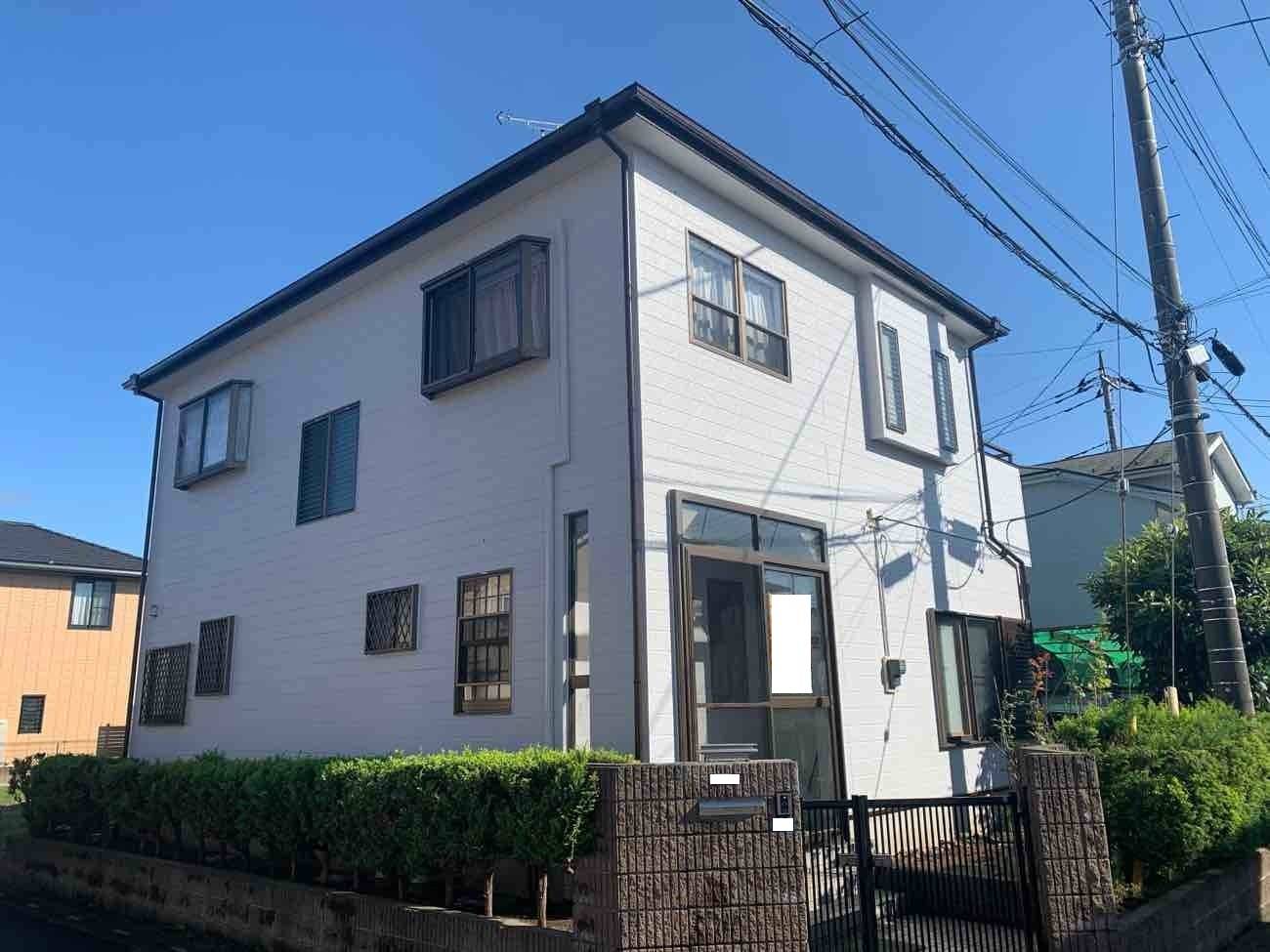 【埼玉県北葛飾郡松伏町】T様邸は外壁屋根塗装工事が完了しました。日本ペイント サーモアイウォール4F 画像