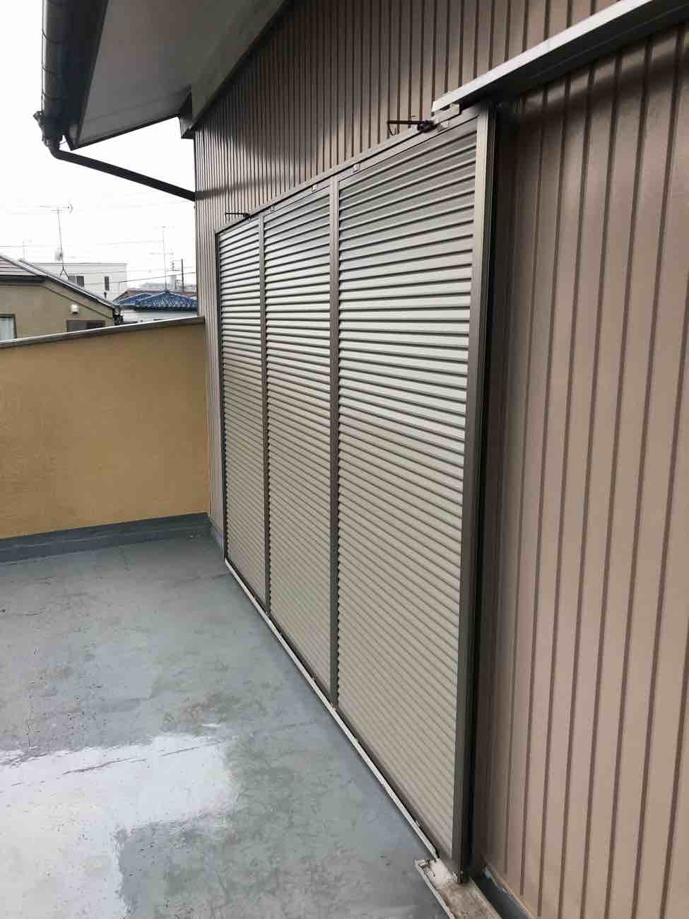 【東京都足立区】M様邸雨戸交換工事が完了しました。 画像