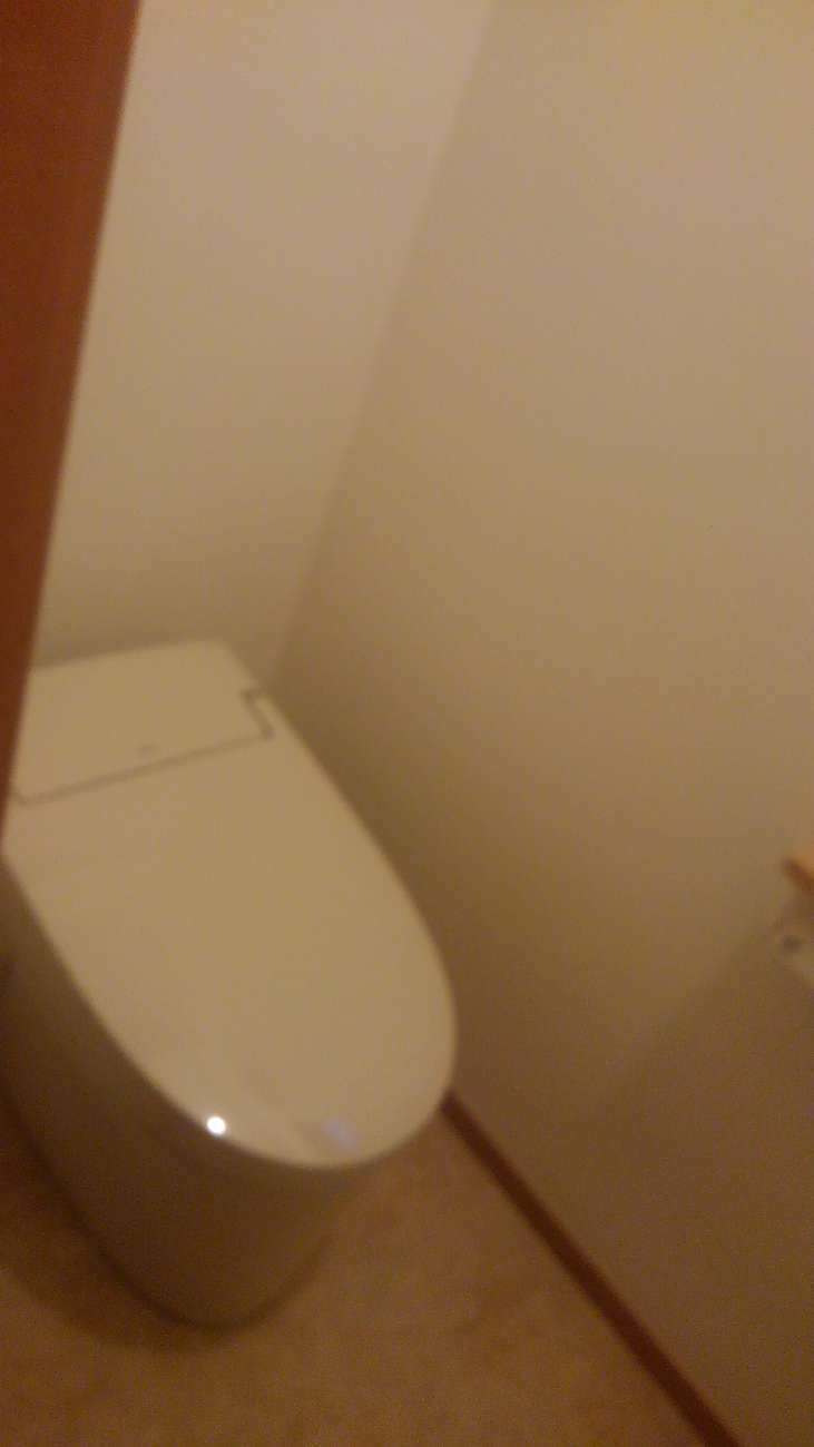 【埼玉県草加市】I様邸トイレ交換工事が完了しました。リクシル サティスS 画像