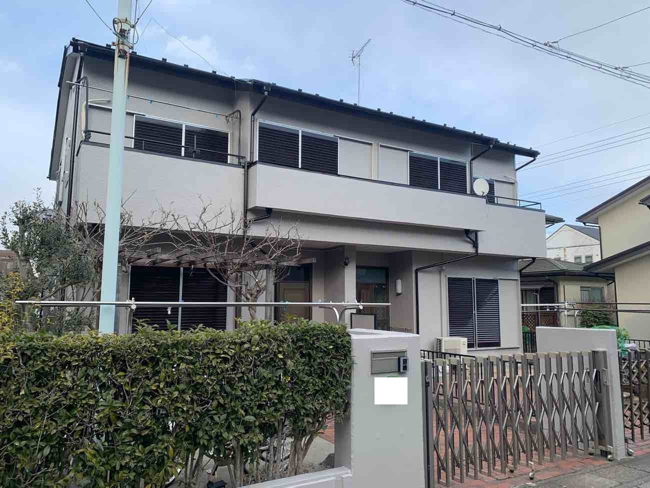 【埼玉県三郷市】M様邸外壁屋根塗装工事が完了しました。関西ペイント アレスダイナミックTOP 画像