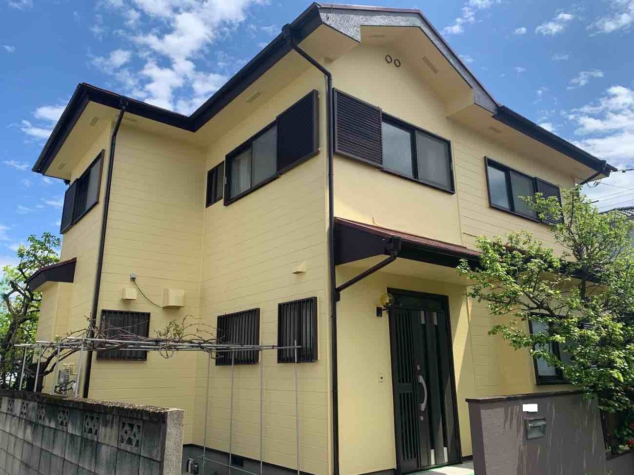 【埼玉県三郷市】U様邸外壁屋根塗装工事が完了しました。パーフェクトトップ 画像