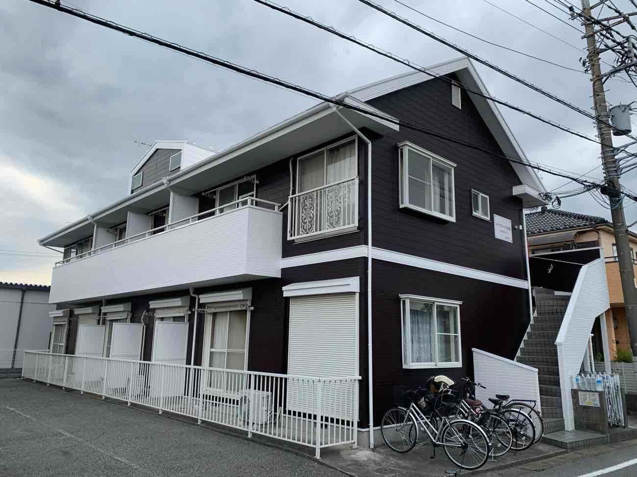 【埼玉県吉川市】Y様賃貸住宅外壁屋根塗装工事が完了しました。アレスダイナミックTOP 関西ペイント 画像