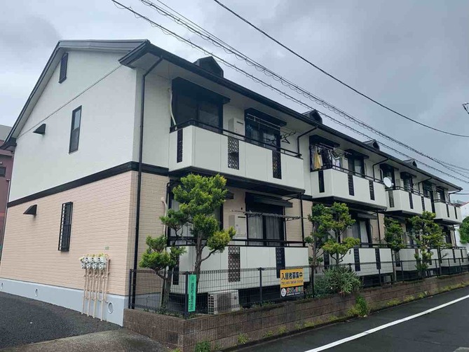 【東京都足立区】K様賃貸住宅は外壁屋根塗装工事は完了しました。日本ペイント パーフェクトトップ 画像