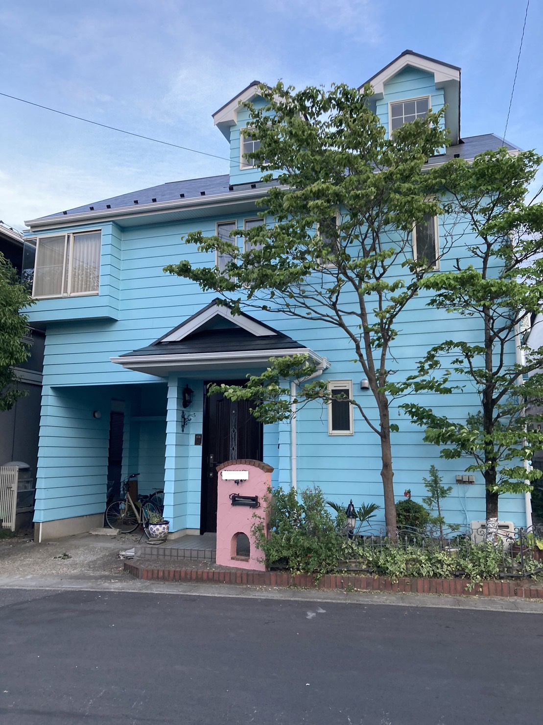 【埼玉県越谷市】T様邸外壁屋根塗装工事が完了しました。日本ペイント パーフェクトトップ 画像