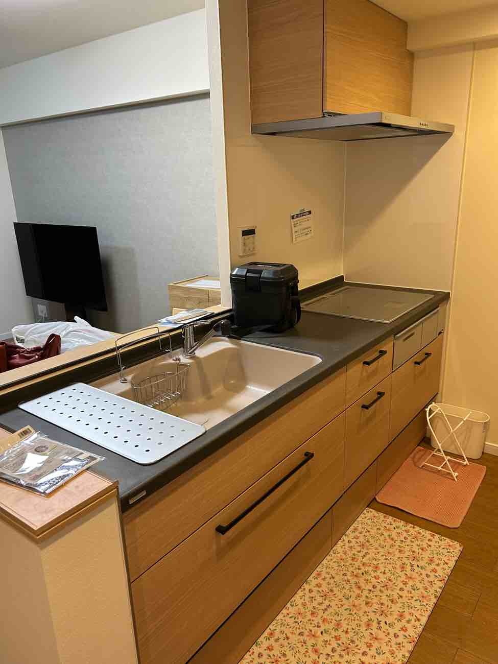 【埼玉県三郷市】U様邸キッチン交換工事 トクラスBb 画像