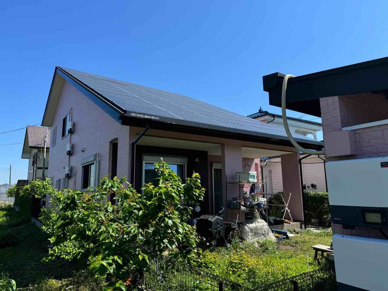 【埼玉県三郷市】T様邸外壁塗装工事 アステックペイント スーパーラジカルシリコンGH 画像