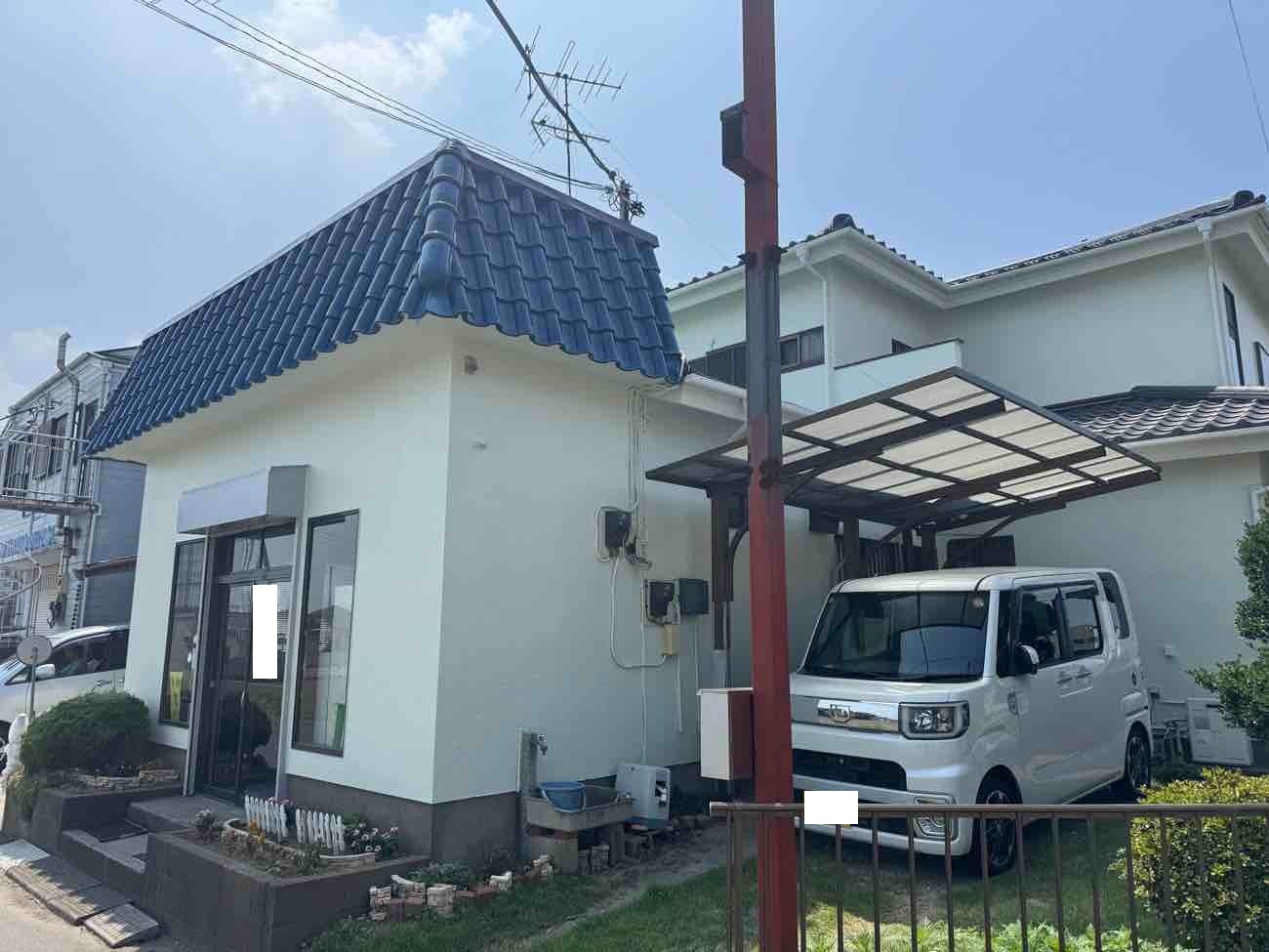 【埼玉県三郷市】M様邸外壁屋根塗装工事 エスケー化研 プレミアム無機 画像