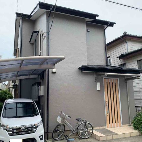 【埼玉県吉川市】N様邸外壁屋根塗装工事は完了しました。関西ペイント アレスダイナミックTOP アイキャッチ画像