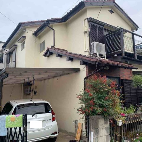 【埼玉県三郷市】K様邸外壁塗装屋根瓦補修工事が完了しました。アレスダイナミックTOP アイキャッチ画像
