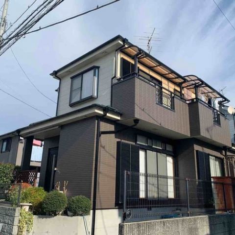 【埼玉県吉川市】N様邸外壁屋根塗装工事が完了しました。日本ペイントパーフェクトトップ アイキャッチ画像