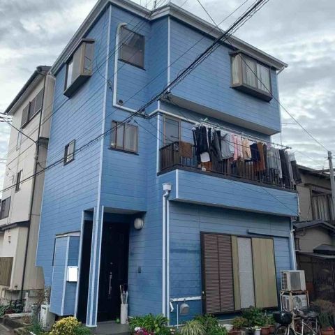【埼玉県三郷市】S様邸外壁屋根塗装工事が始まります。ハイパービルロックセラ アイキャッチ画像