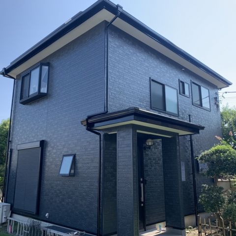 【埼玉県八潮市】N様邸外壁屋根塗装工事が始まります。セラミシリコン アイキャッチ画像