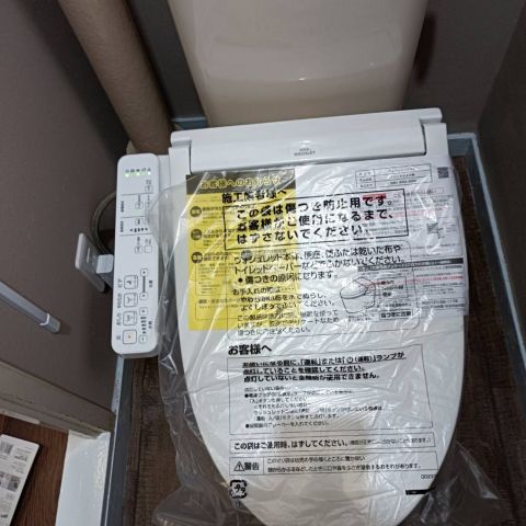【埼玉県草加市】N様邸トイレ工事を行いました。TOTO ウォシュレット アイキャッチ画像