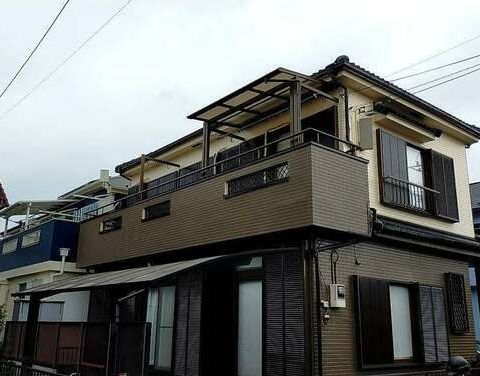 【埼玉県越谷市】T様邸外壁屋根塗装工事が完了しました。ハイパービルロックセラ アイキャッチ画像