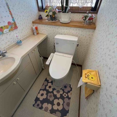 【埼玉県三郷市】A様邸トイレ交換工事が完了しました。TOTO ピュアレストQR アイキャッチ画像