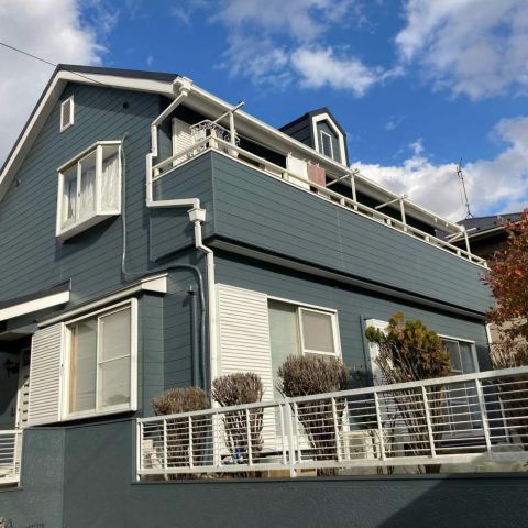 【千葉県松戸市】S様邸外壁屋根塗装工事が完了しました。日本ペイント パーフェクトトップ アイキャッチ画像