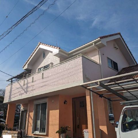 【埼玉県吉川市】A様邸外壁塗装工事が完了しました。日本ペイント ファインフッ素 アイキャッチ画像