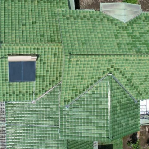 【埼玉県三郷市】E様邸屋根無料ドローン点検が完了しました。 アイキャッチ画像