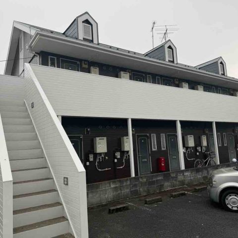【埼玉県三郷市】M様賃貸アパート外壁屋根塗装工事 SK化研 プレミアムシリコン アイキャッチ画像