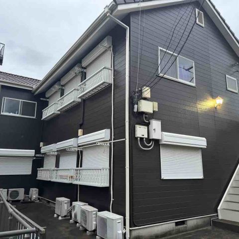 【埼玉県吉川市】M様賃貸アパート外壁屋根塗装工事を行いました。アステックペイント シリコンREVO アイキャッチ画像