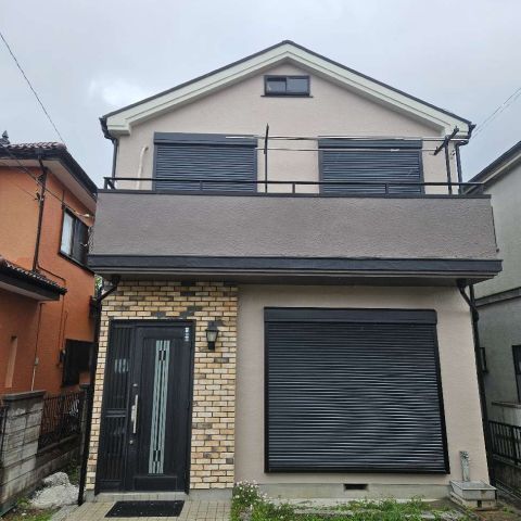 【千葉県流山市】M様邸外塀屋根塗装工事 エスケー化研 セラミシリコン アイキャッチ画像