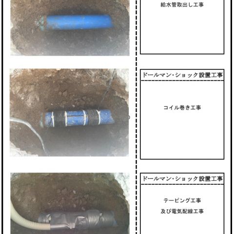 【埼玉県三郷市】N様賃貸マンション 給排水管保全 ドールマン・ショック設置工事を行いました。 アイキャッチ画像